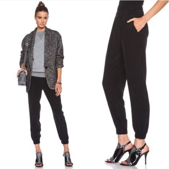 Diane Von Furstenberg Janeta Silk Blend Pant - Picture 1 of 10
